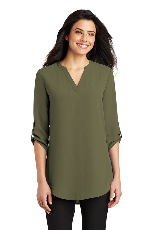 Port Authority ® Ladies 3/4-Sleeve Tunic Blouse-LW701