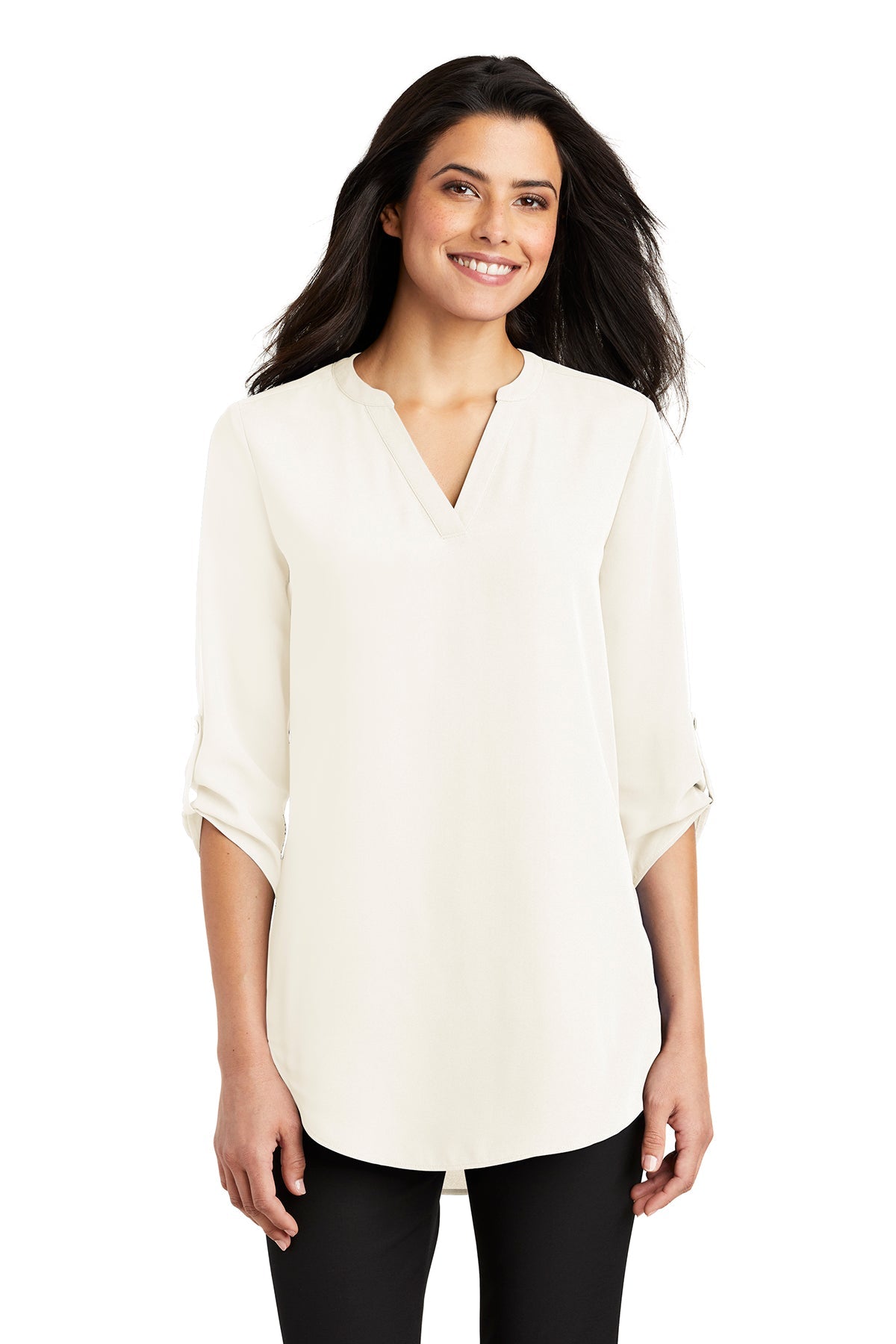 Port Authority ® Ladies 3/4-Sleeve Tunic Blouse-LW701