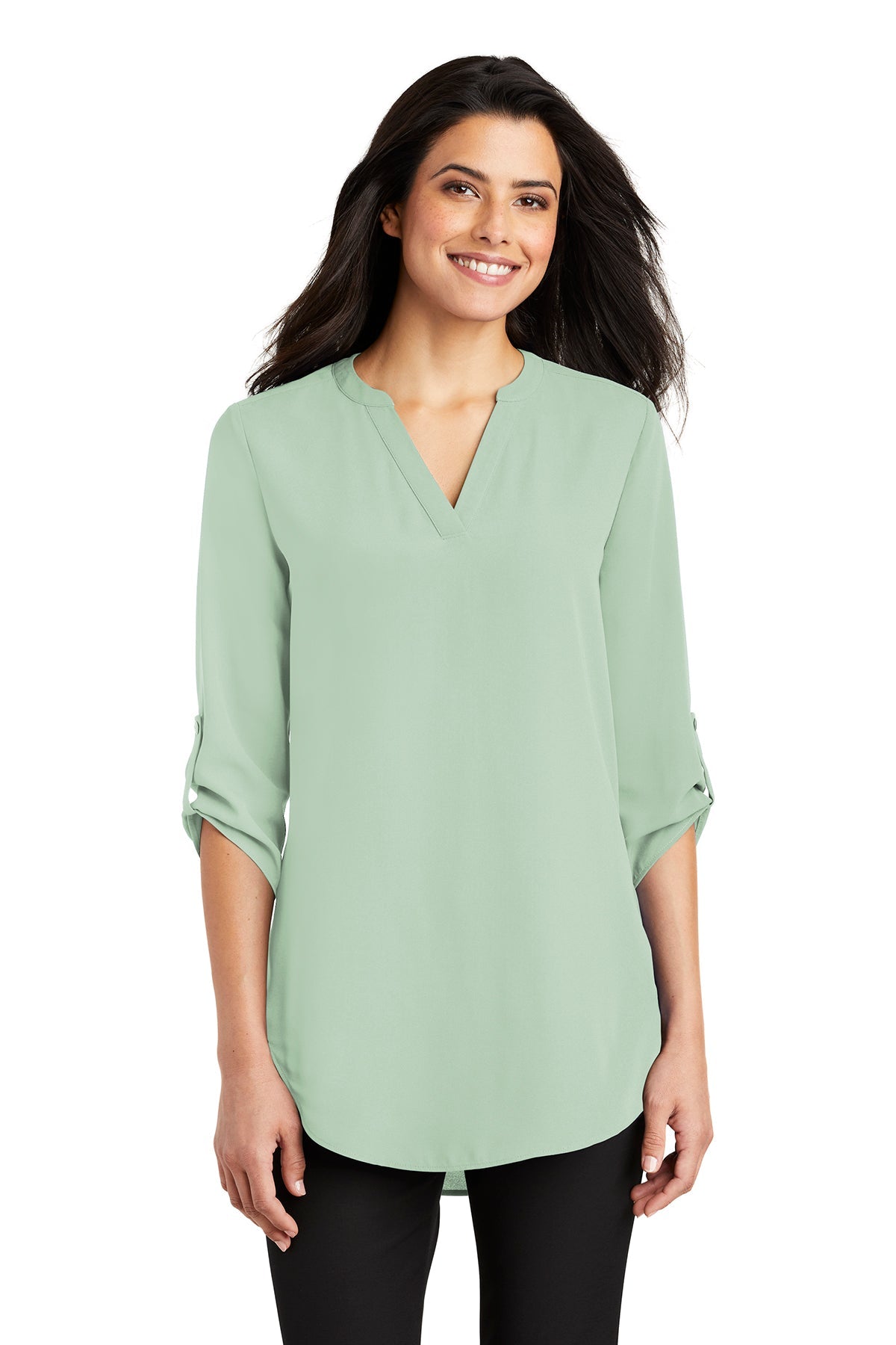 Port Authority ® Ladies 3/4-Sleeve Tunic Blouse-LW701