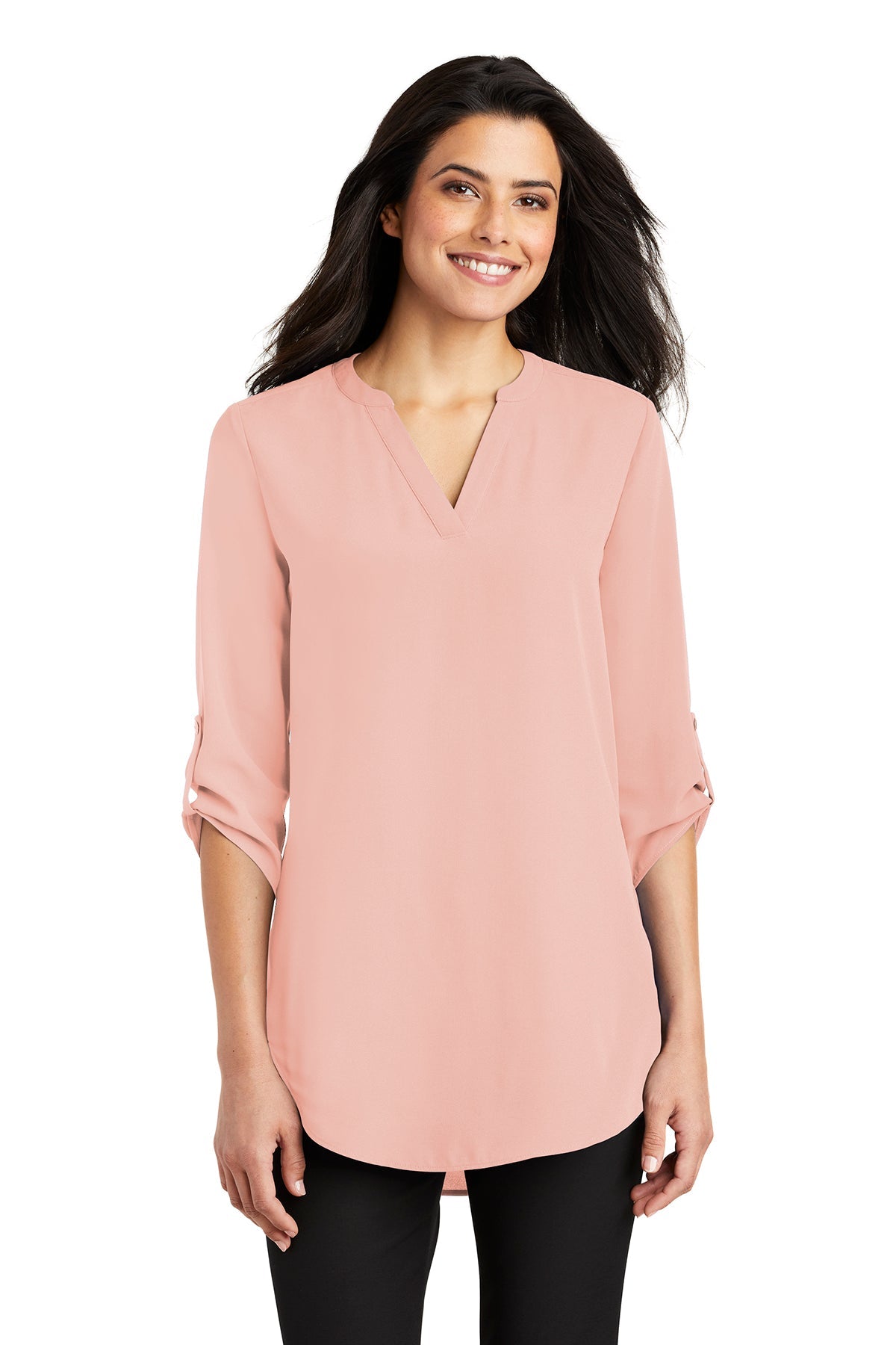 Port Authority ® Ladies 3/4-Sleeve Tunic Blouse-LW701