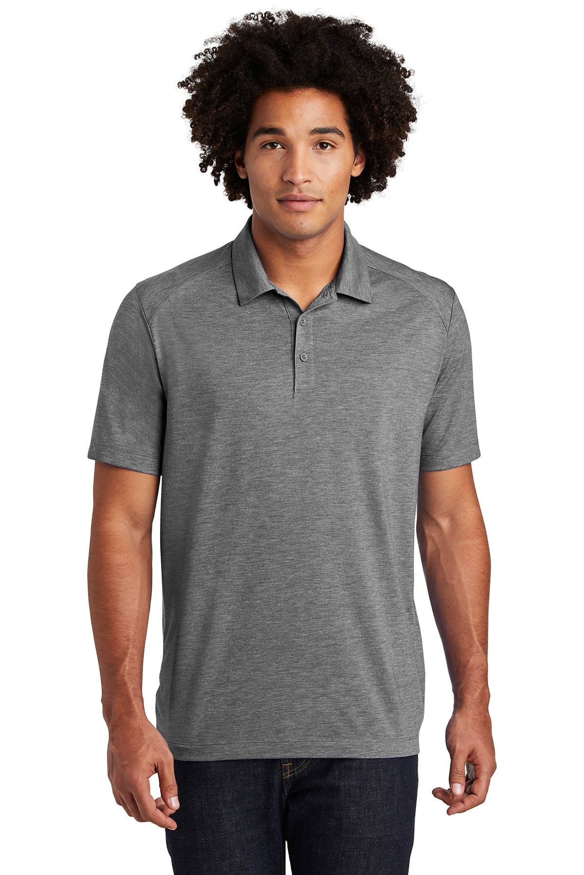Sport-Tek ¨ PosiCharge ¨ Tri-Blend Wicking Polo ST405