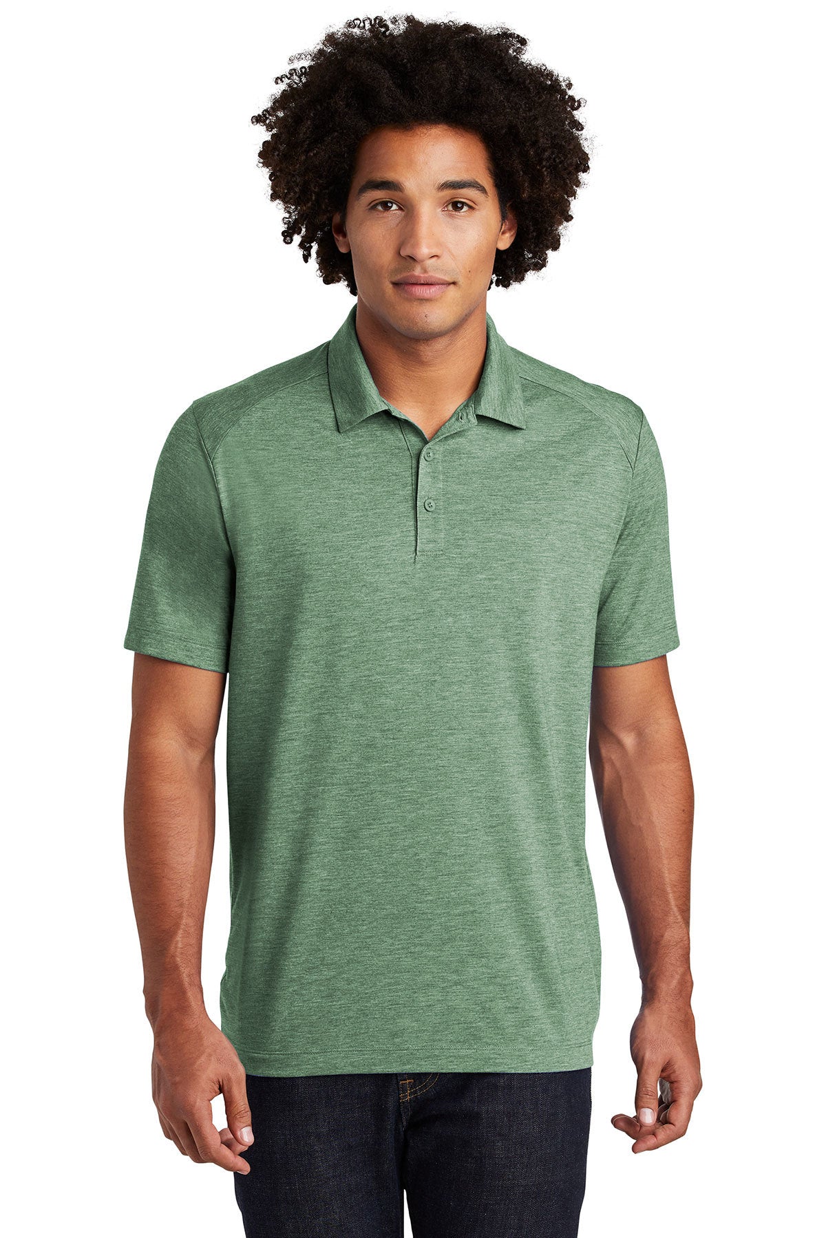Sport-Tek ¨ PosiCharge ¨ Tri-Blend Wicking Polo ST405
