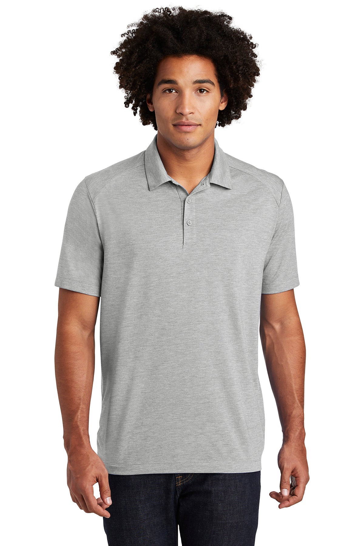 Sport-Tek ¨ PosiCharge ¨ Tri-Blend Wicking Polo ST405