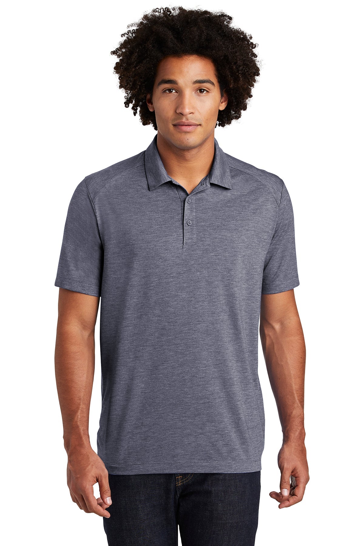 Sport-Tek ¨ PosiCharge ¨ Tri-Blend Wicking Polo ST405