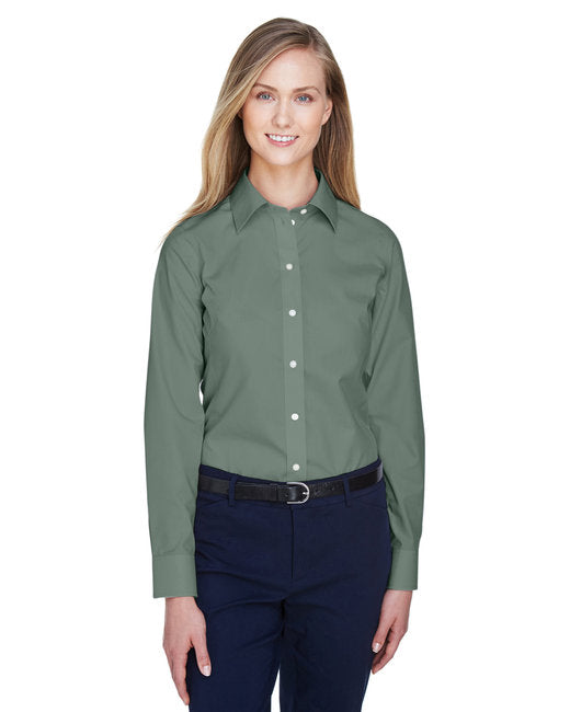 Devon & Jones Ladies' Crown Woven Collection™ Solid Broadcloth D620W